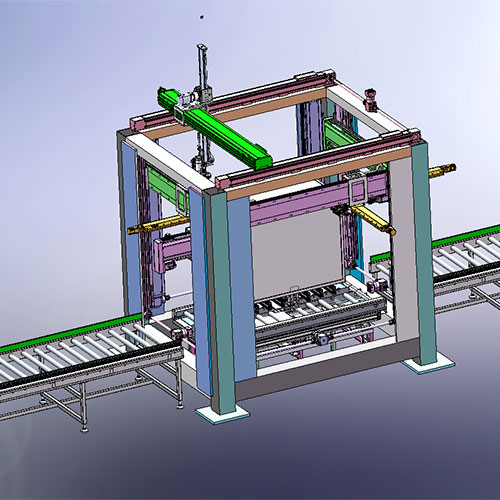 航空箱拉铆工作站